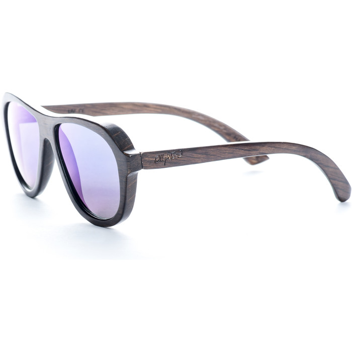 2022 Ollywood Hollywood Hills Sonnenbrille 1408 - Dunkle Eiche